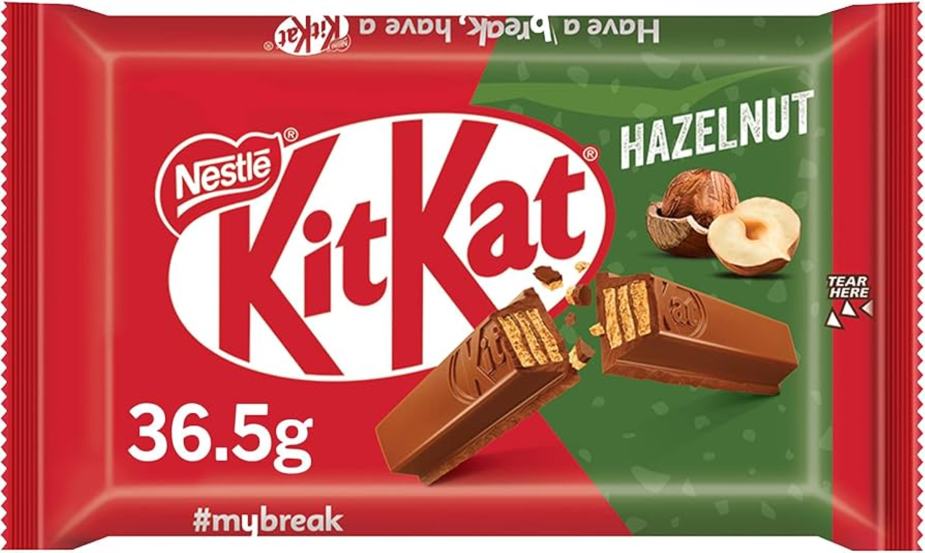 KITKAT HAZELNUT 4FIN 36.5G